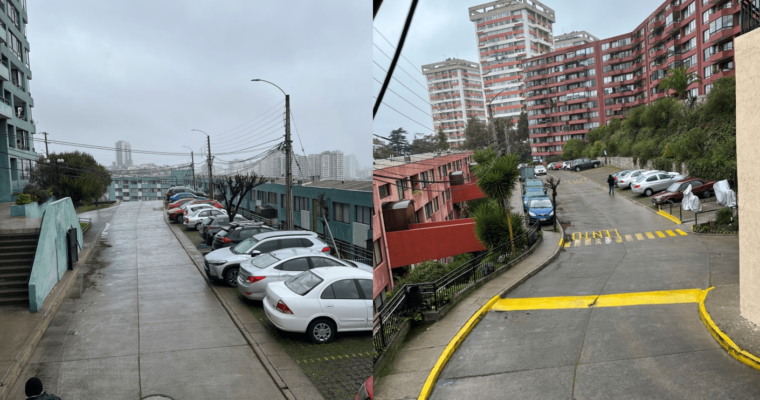 NUESTRO CONDOMINIO BAJO LA LLUVIA